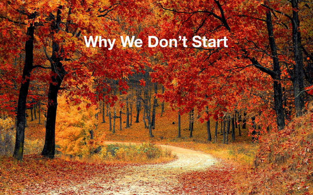 Why We Don’t Start